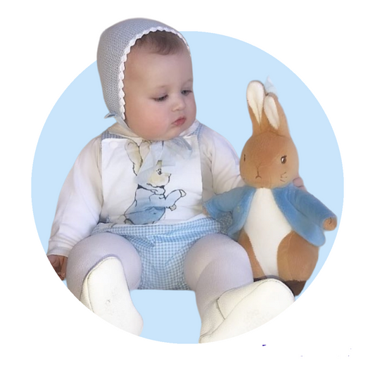 Peter Rabbit Style Baby Romper